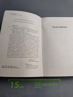 Жизнь Клима Самгина. Том 3