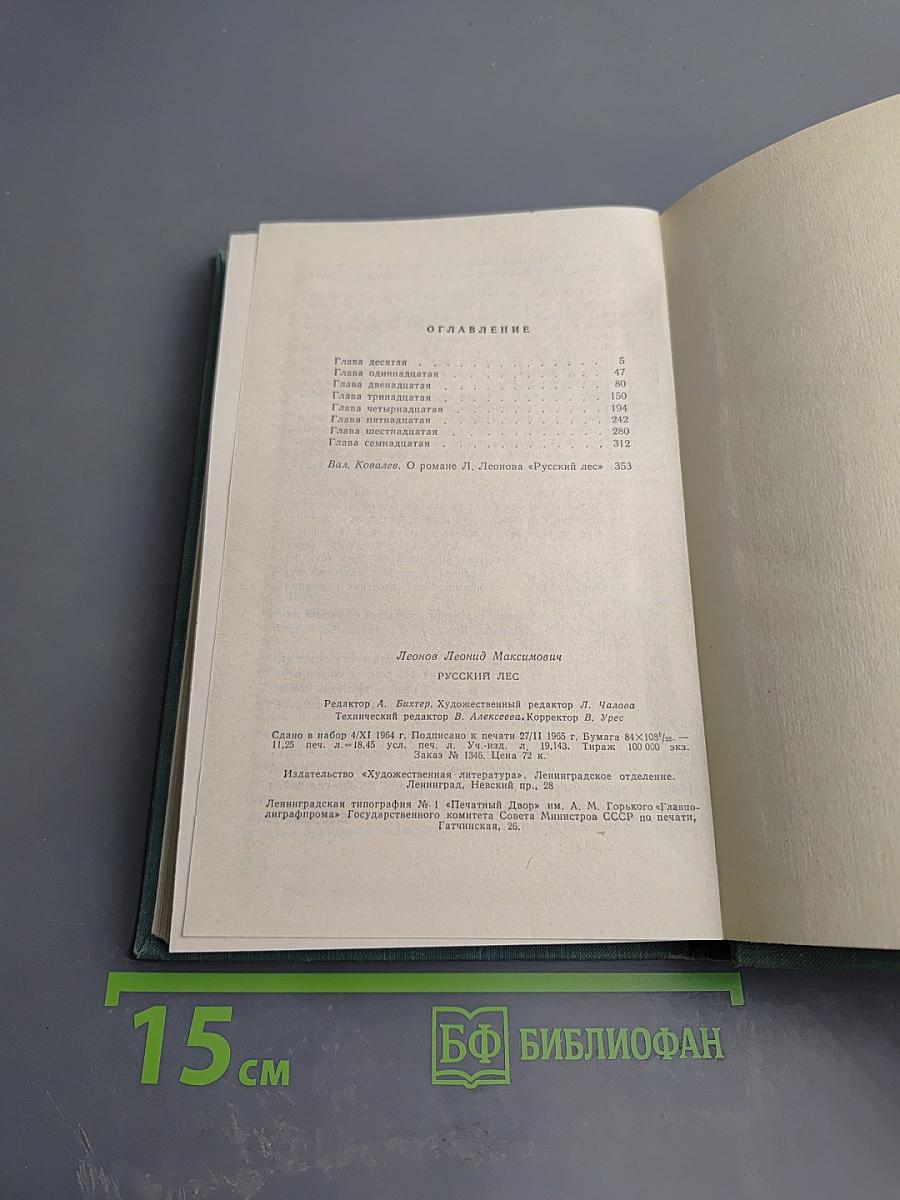 Русский лес. Роман. Часть II