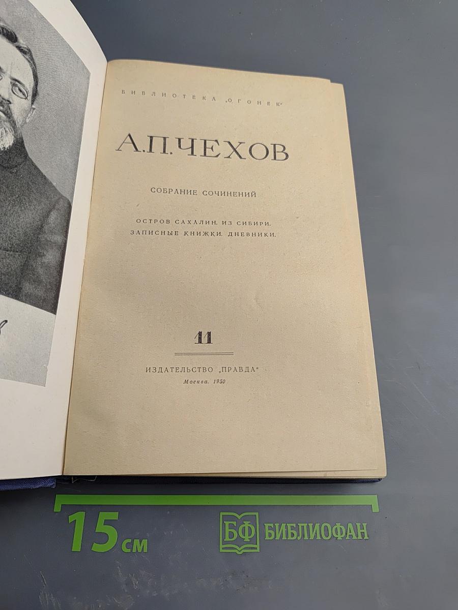 Собрание сочинений. Том 11: Остров Сахалин. Из Сибири. Записные книжки. Дневники