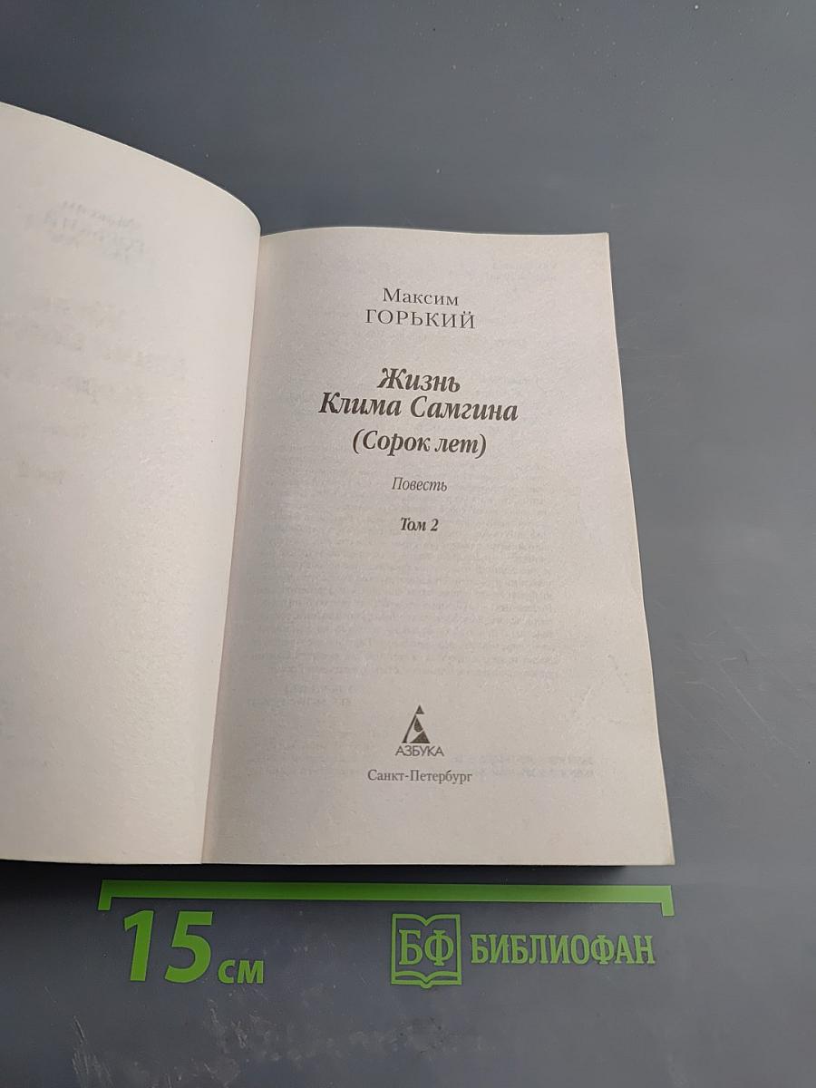 Жизнь Клима Самгина. Том 2