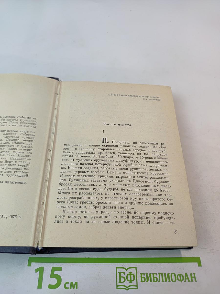 Обреченная воля. Повесть о Кондратии Булавине
