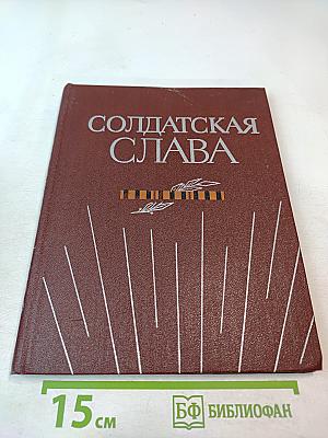 Солдатская слава. Книга пятая