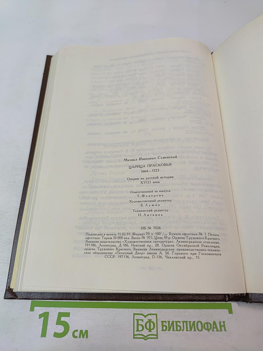 Царица Прасковья. 1664-1723. Очерк из русской истории XVIII века
