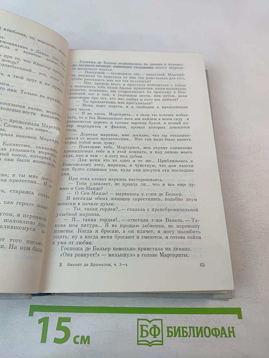 Виконт де Бражелон или Десять лет спустя. Части 3, 4 (Том II)