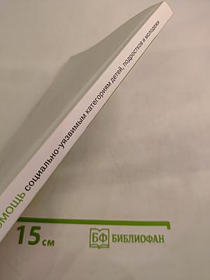 Помощь социально-уязвимым категориям детей, подростков и молодежи
