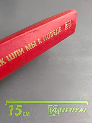 Так шли мы к победе