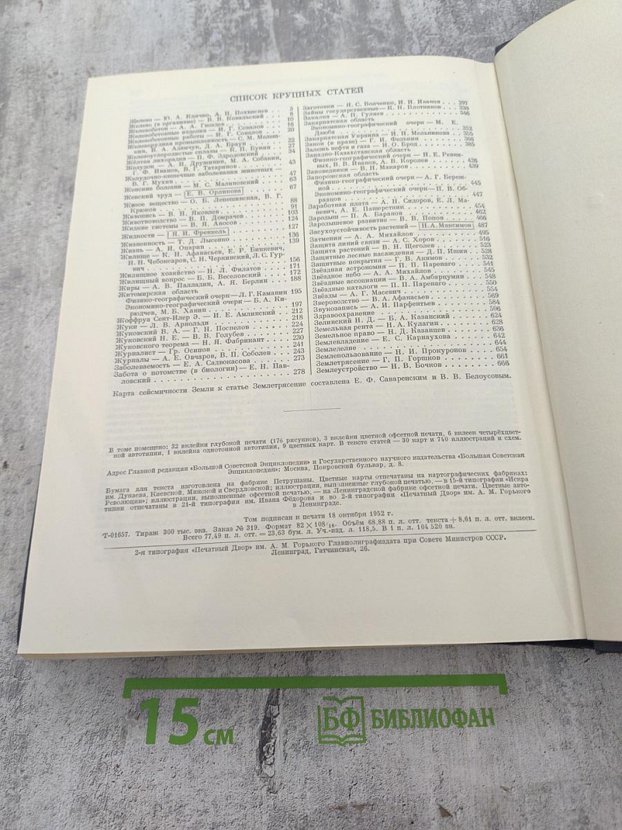 Большая Советская Энциклопедия. Том 16: Железо-Земли