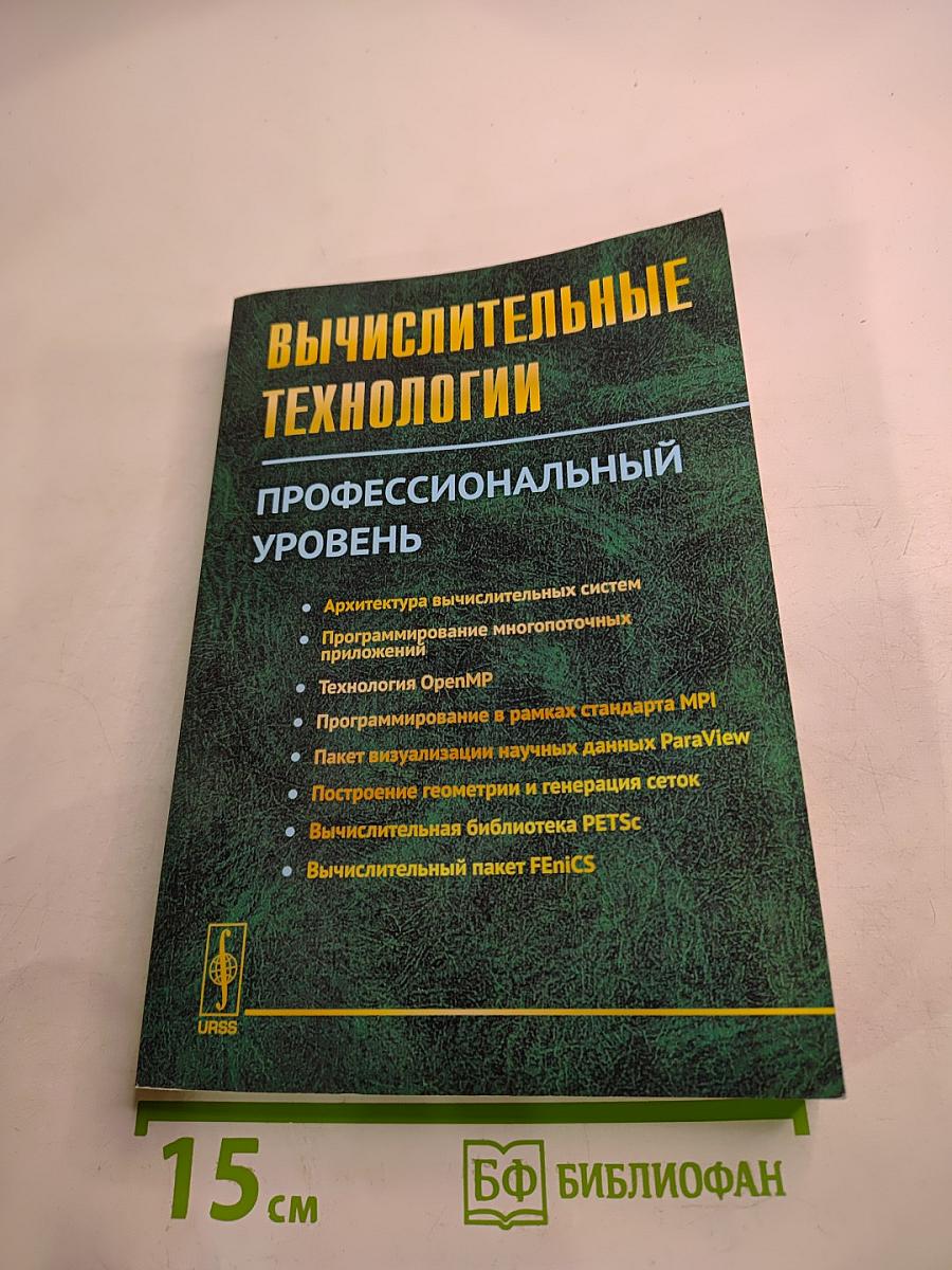 Вычислительные технологии. Профессиональный уровень