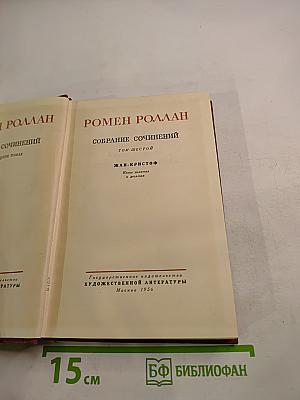 Собрание сочинений. Том шестой. Жан-Кристоф. Книги девятая и десятая