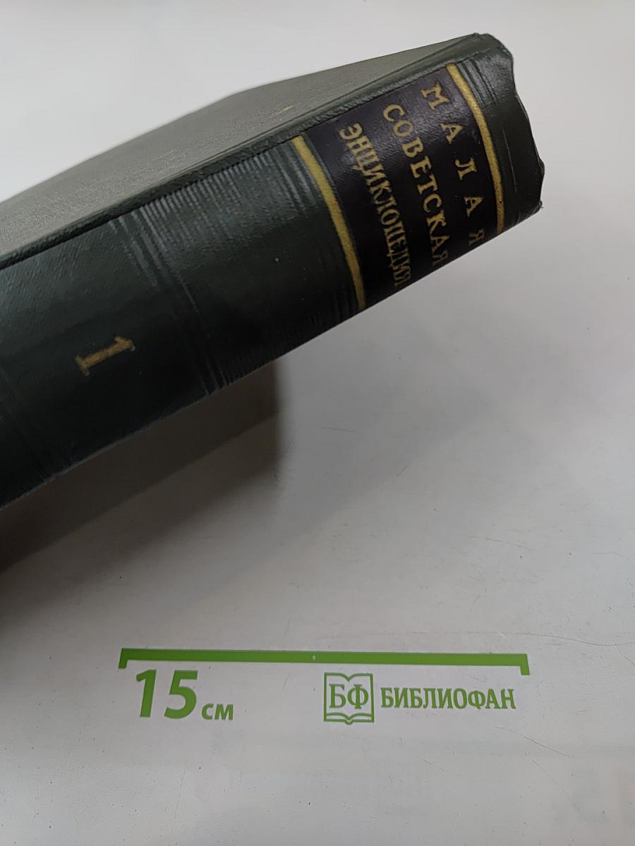 Малая Советская Энциклопедия, Том 1