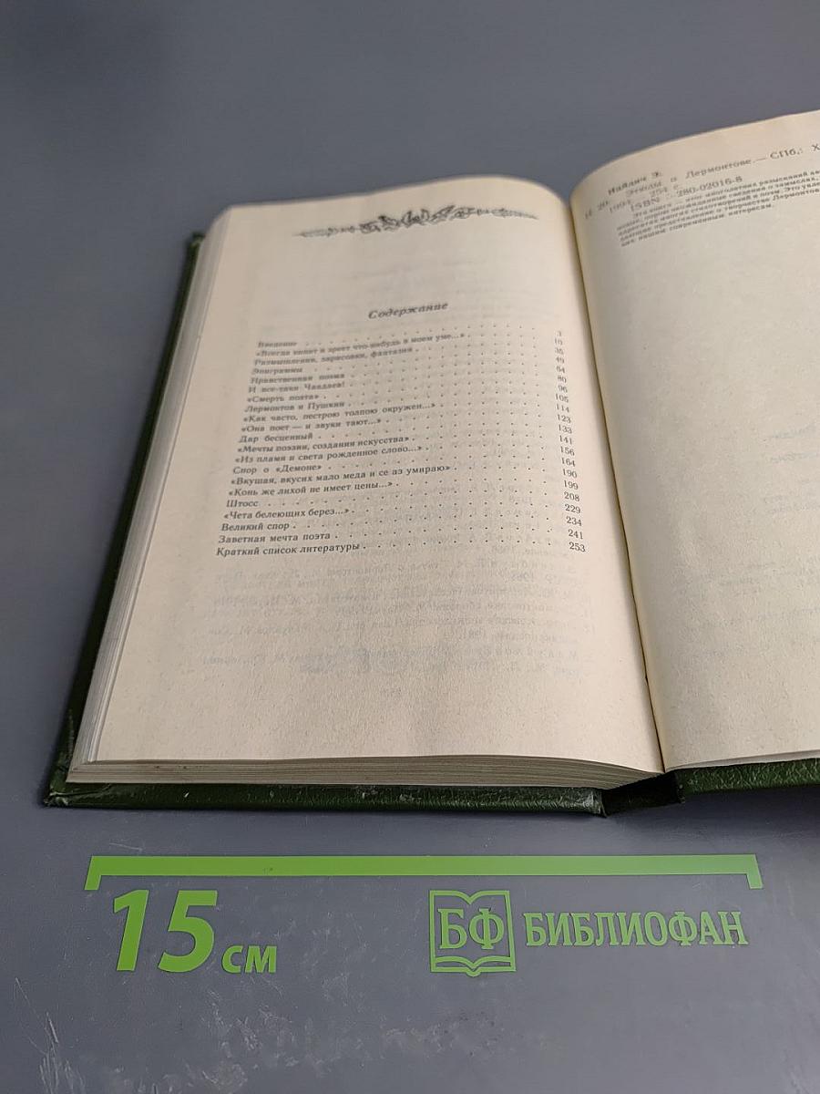 Этюды о Лермонтове