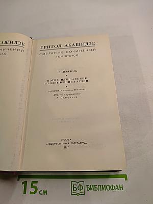 Том второй: Долгая ночь. Потне, или Падение и возвышение Грузии
