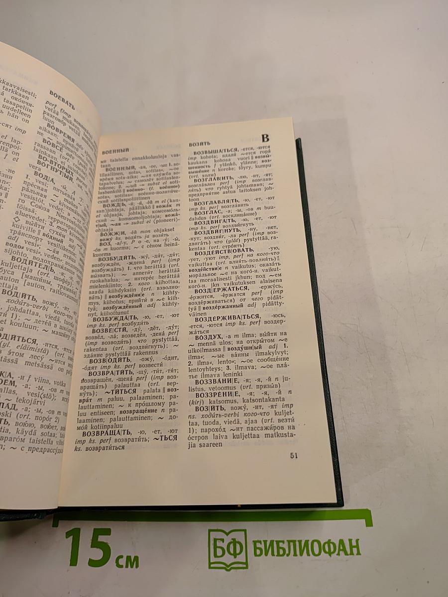 Русско-финский учебный словарь