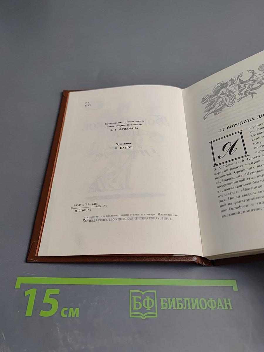 Бородинское поле. 1812 год в русской поэзии