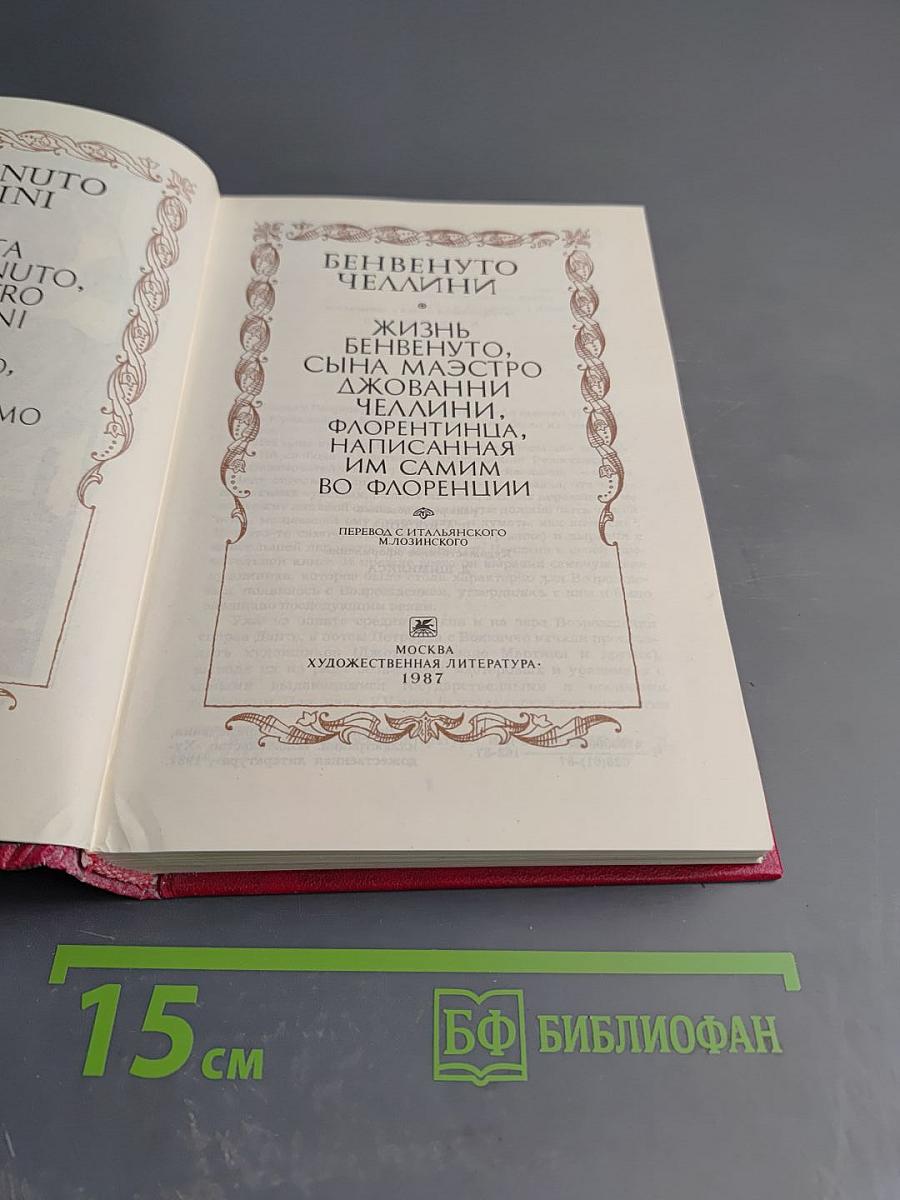 Жизнь Бенвенуто, сына маэстро Джованни Челлини, флорентинца, написанная им самим во Флоренции