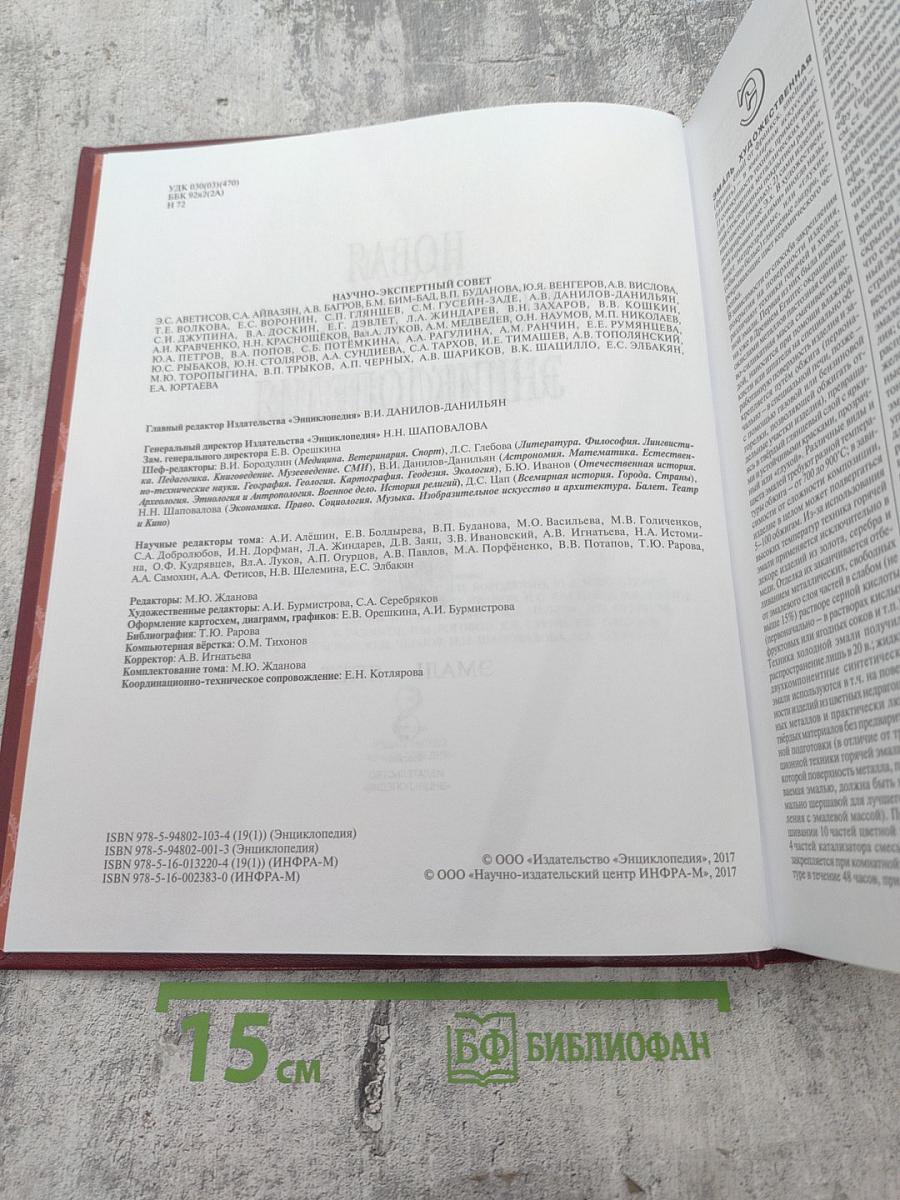 Новая Российская энциклопедия. Том XIX (1). Эмаль – Япет