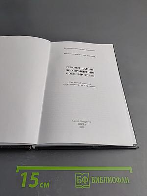 Рекомендации по управлению мобильностью