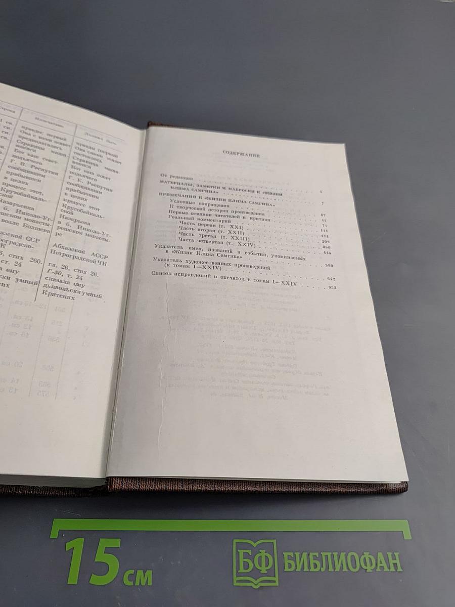 Собрание сочинений. Том двадцать пятый: Жизнь Клима Самгина (Сорок лет). 1925-1936