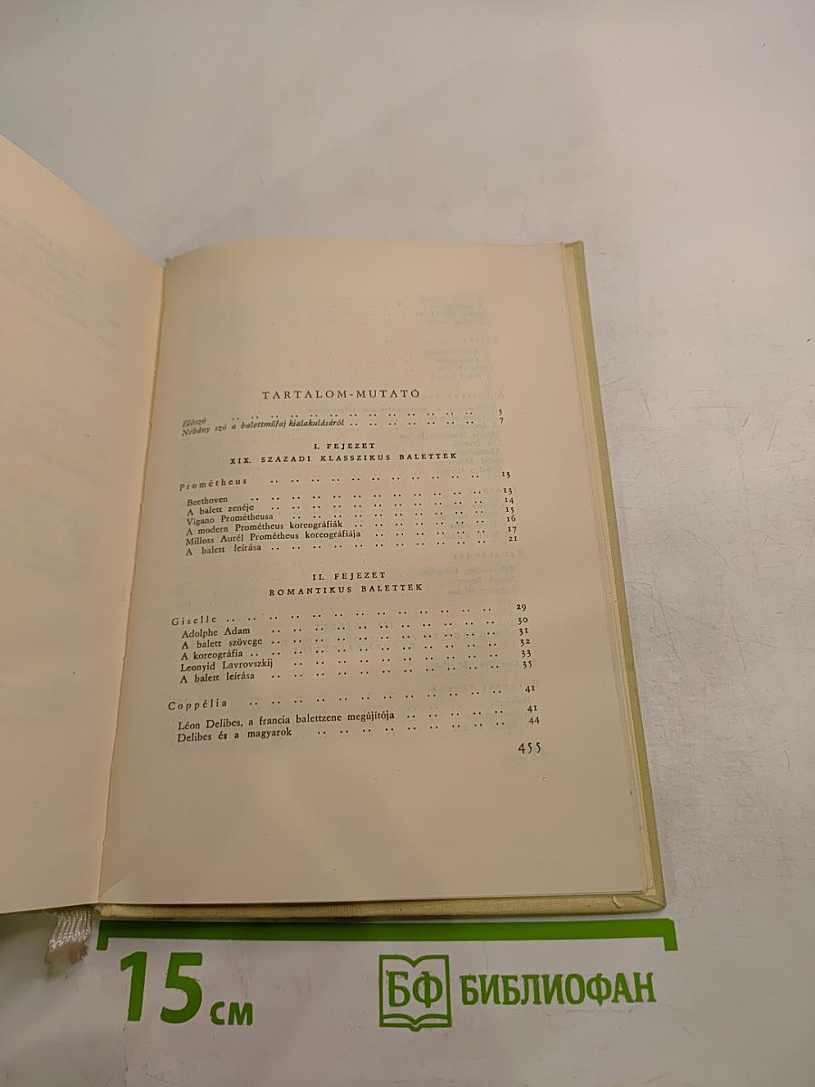 Balettek könyve