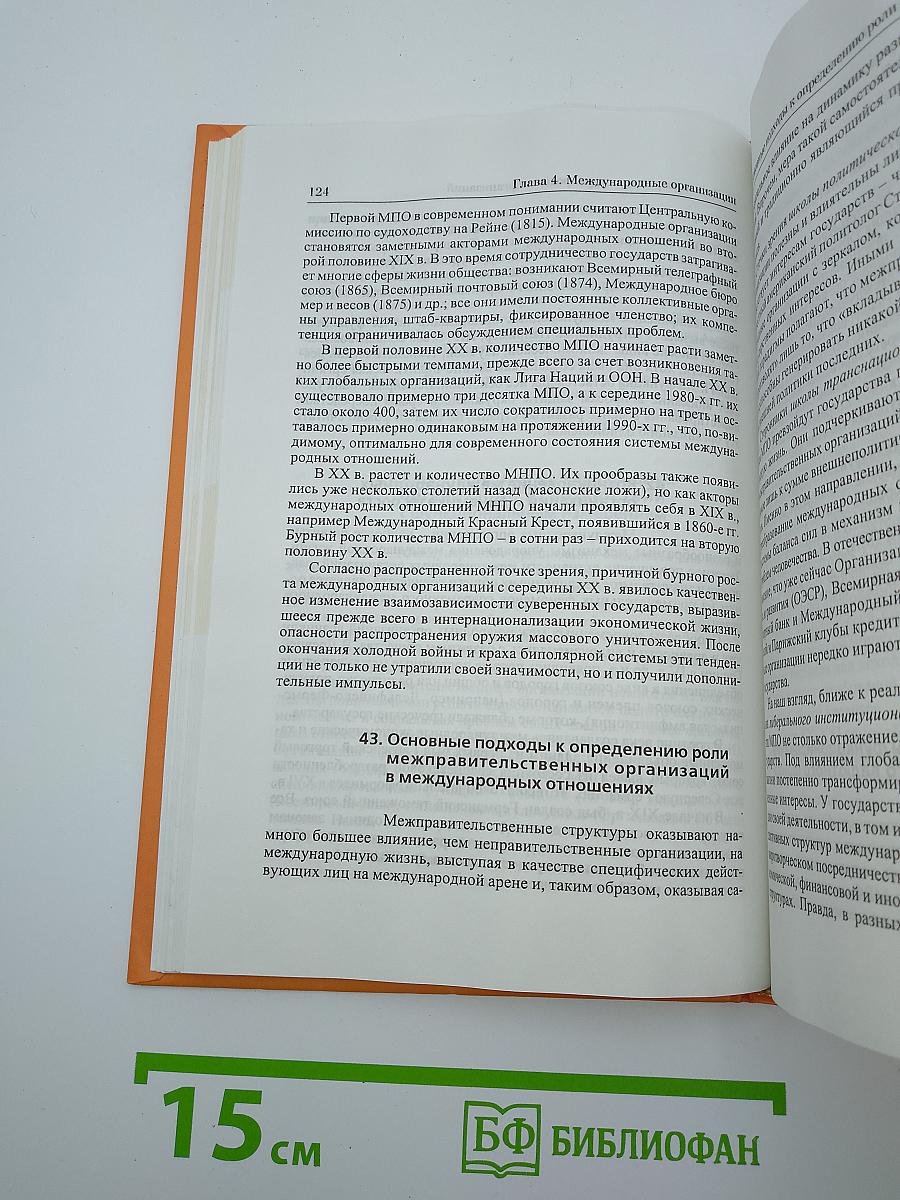 Международные отношения: теории, конфликты, движения, организации
