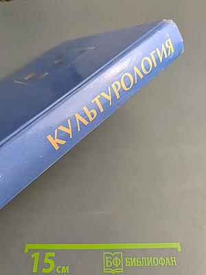 Культурология. Курс лекций по теории и истории культуры