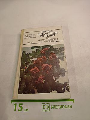 Высоковитаминные растения на приусадебном участке