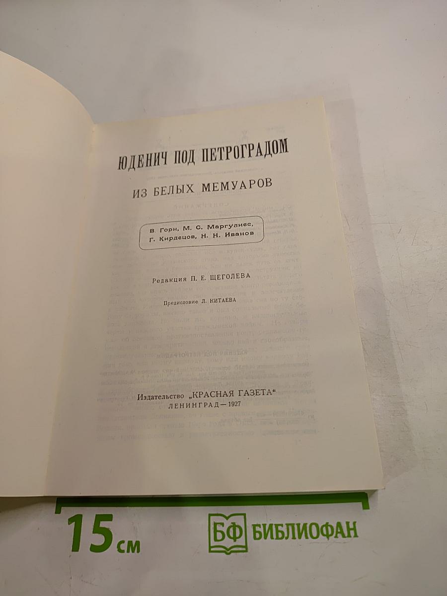 Юденич под Петроградом