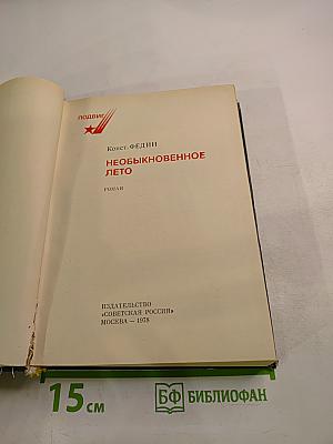 Необыкновенное лето