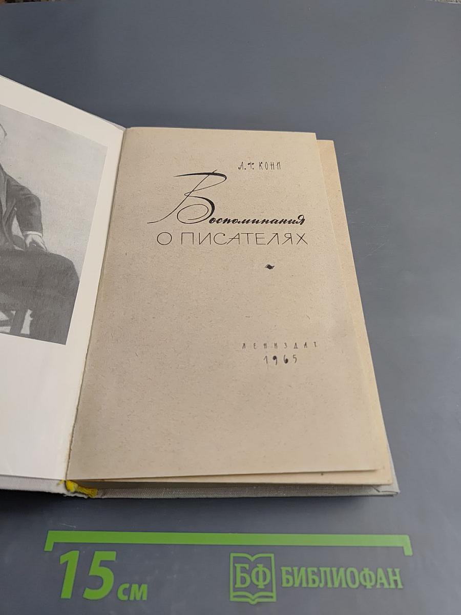 Воспоминания о писателях