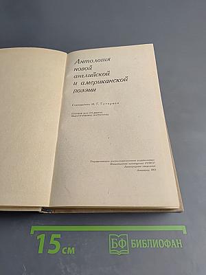 Антология новой английской и американской поэзии