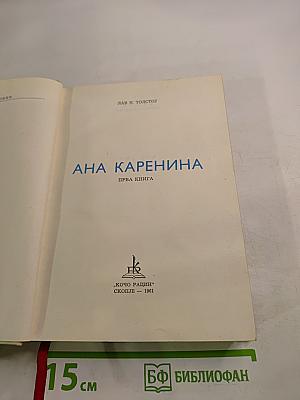 Анна Каренина. Первая книга