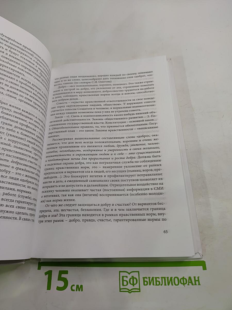Нравственность – показатель человечности каждого и профилактика любых конфликтов, а также наиглавнейшая основа правильной жизни и поведения