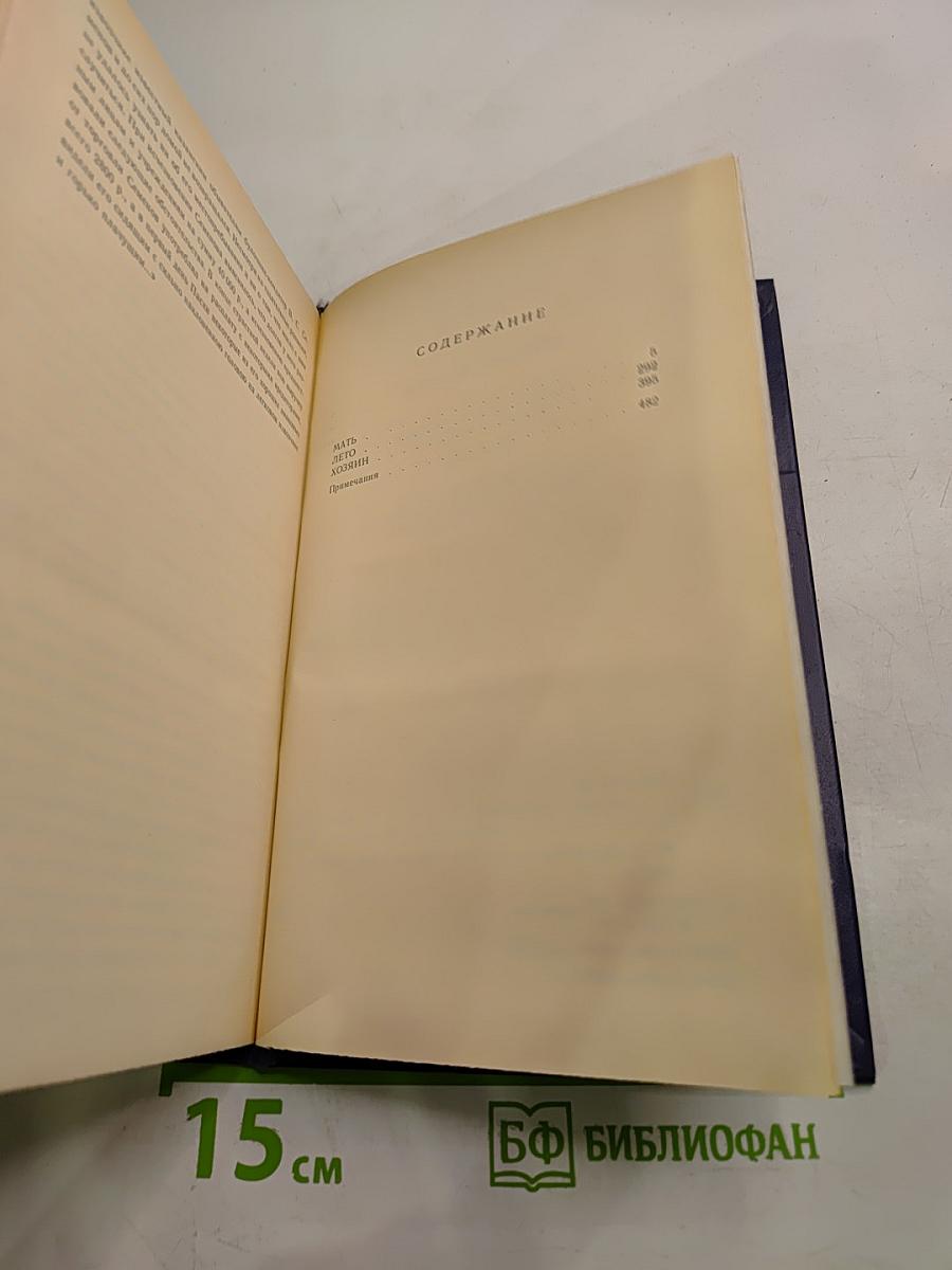 Собрание сочинений в восьми томах. Том пятый: Мать. Лето. Хозяин