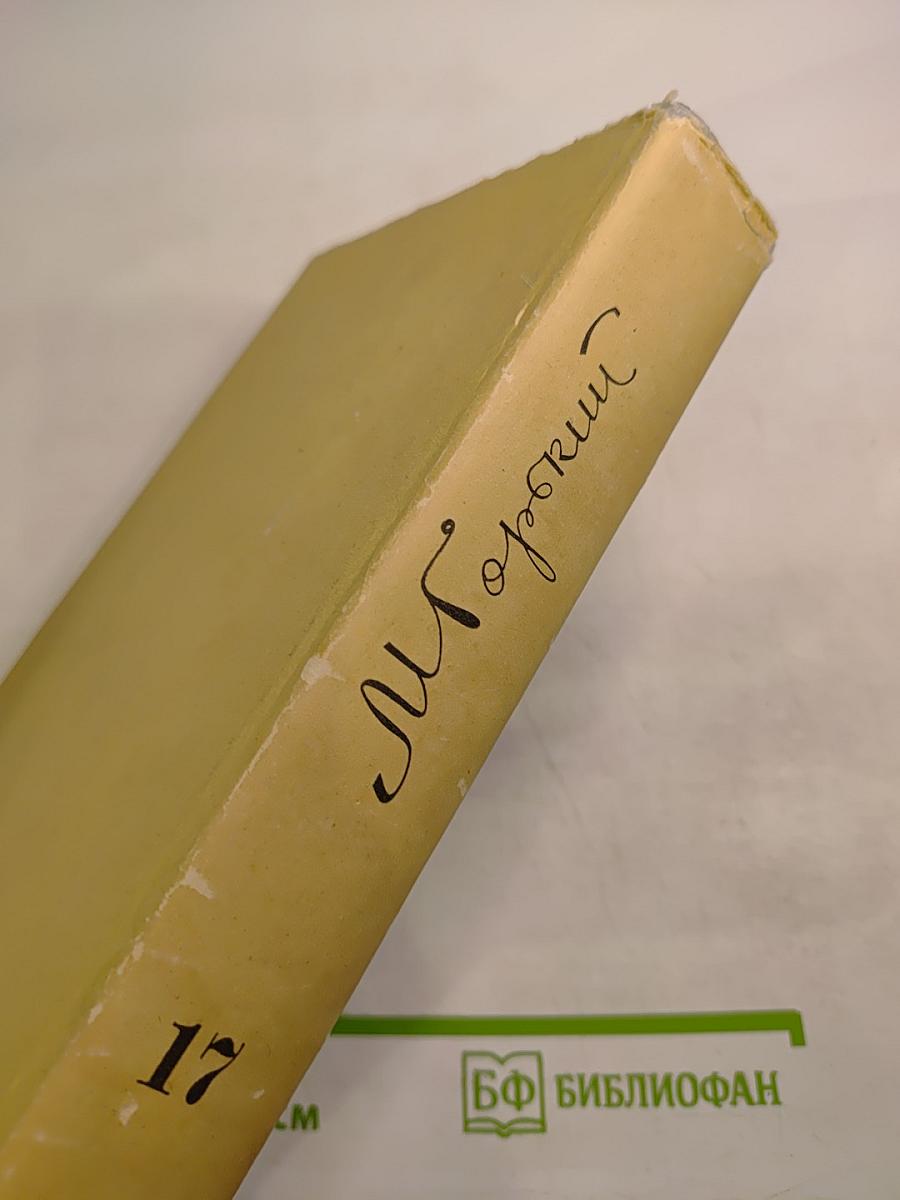 М. Горький. Собрание сочинений в тридцати томах. Том 17. Рассказы, очерки, воспоминания. 1924-1936