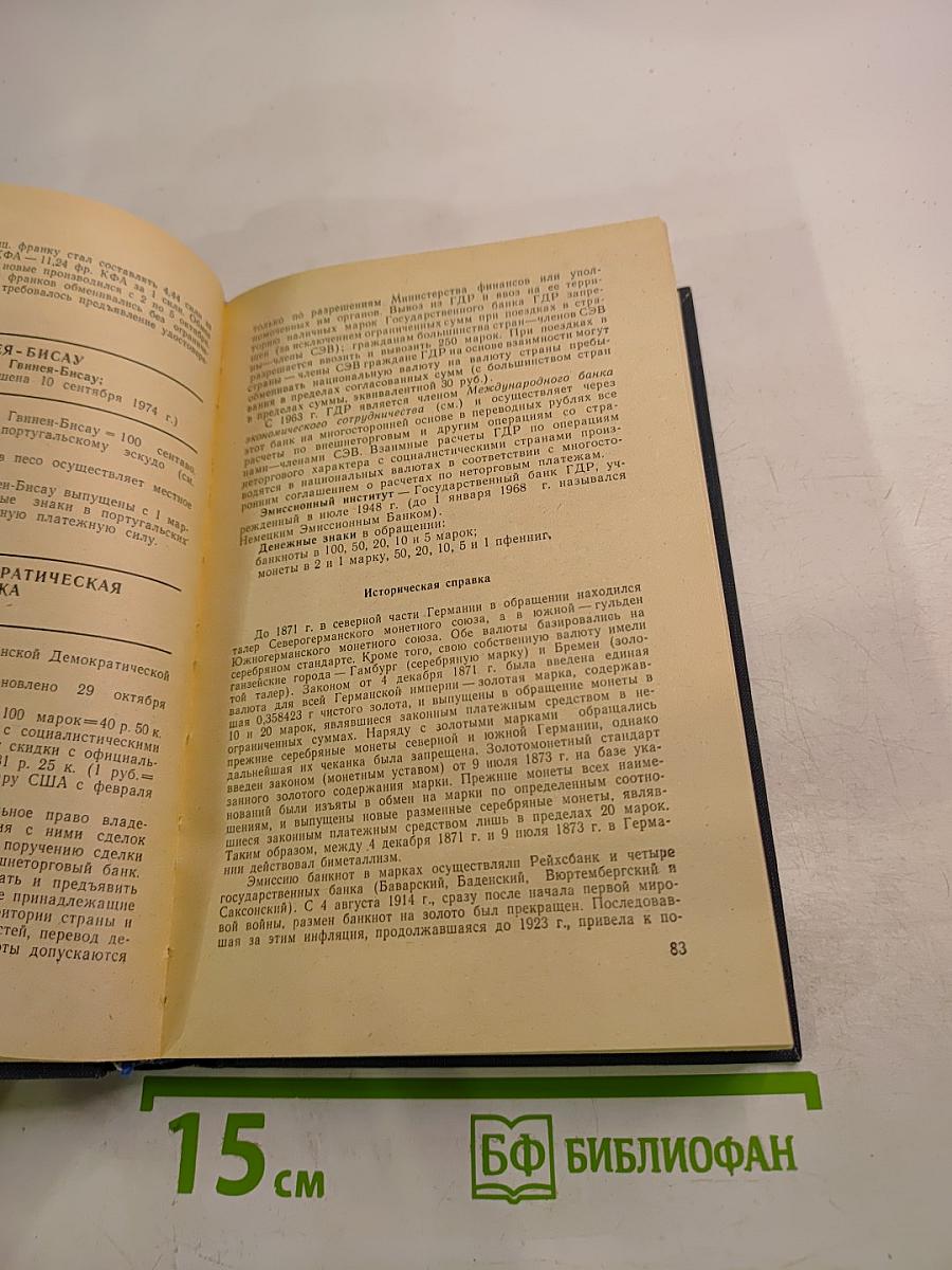 Валюты стран мира. Справочник