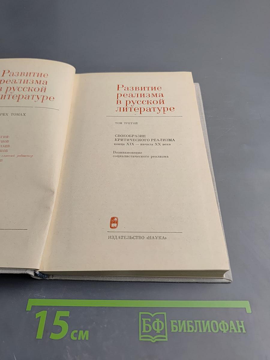 Развитие реализма в русской литературе