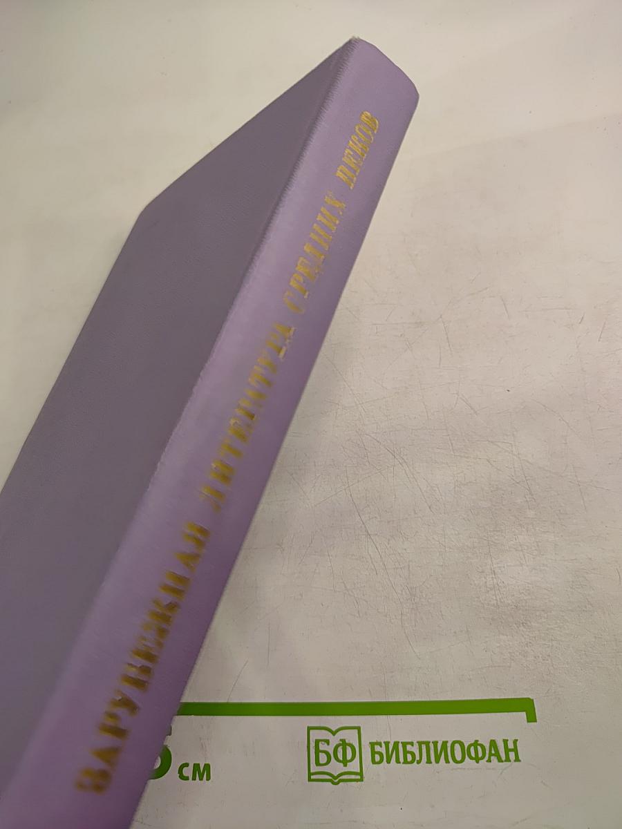 Зарубежная литература Средних веков