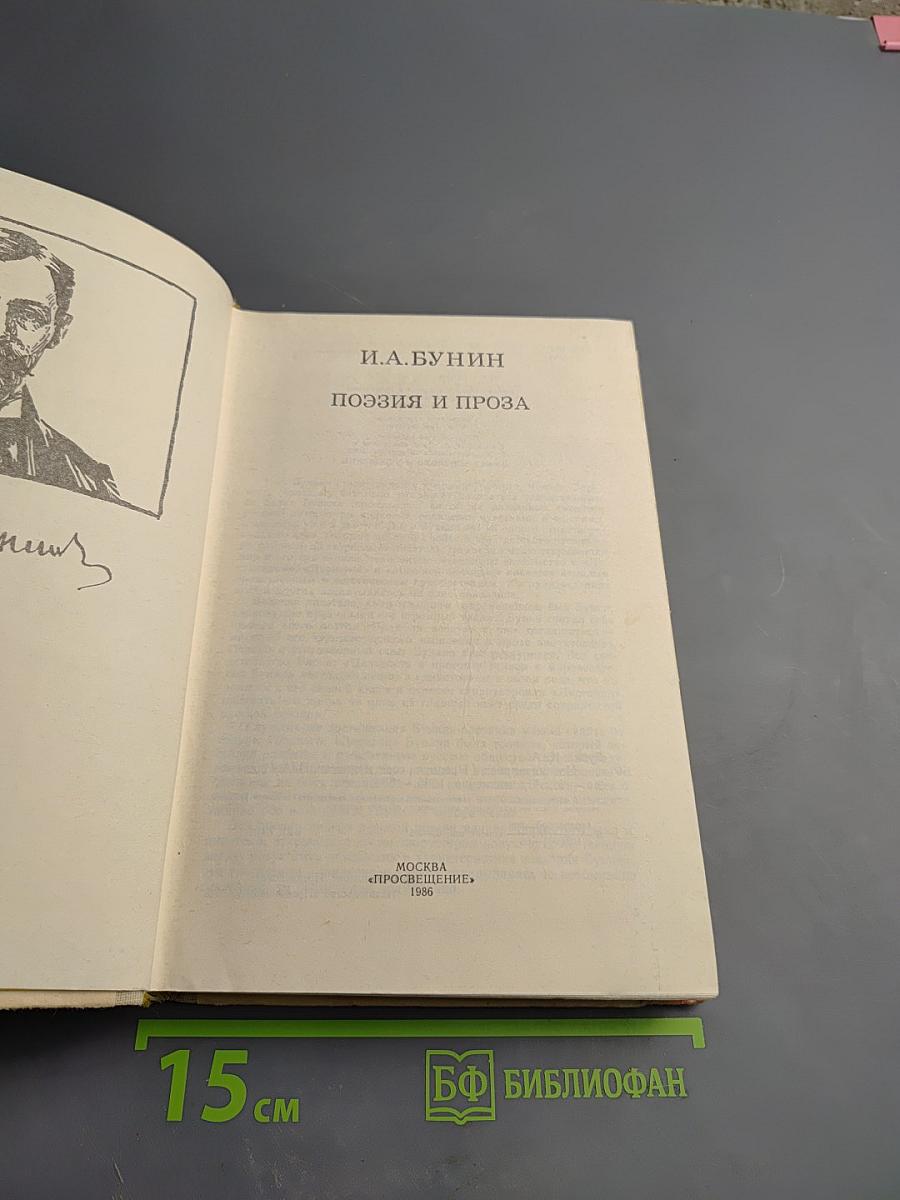 Поэзия и проза