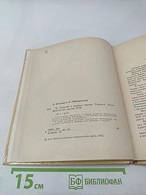 М. Горький в родном городе