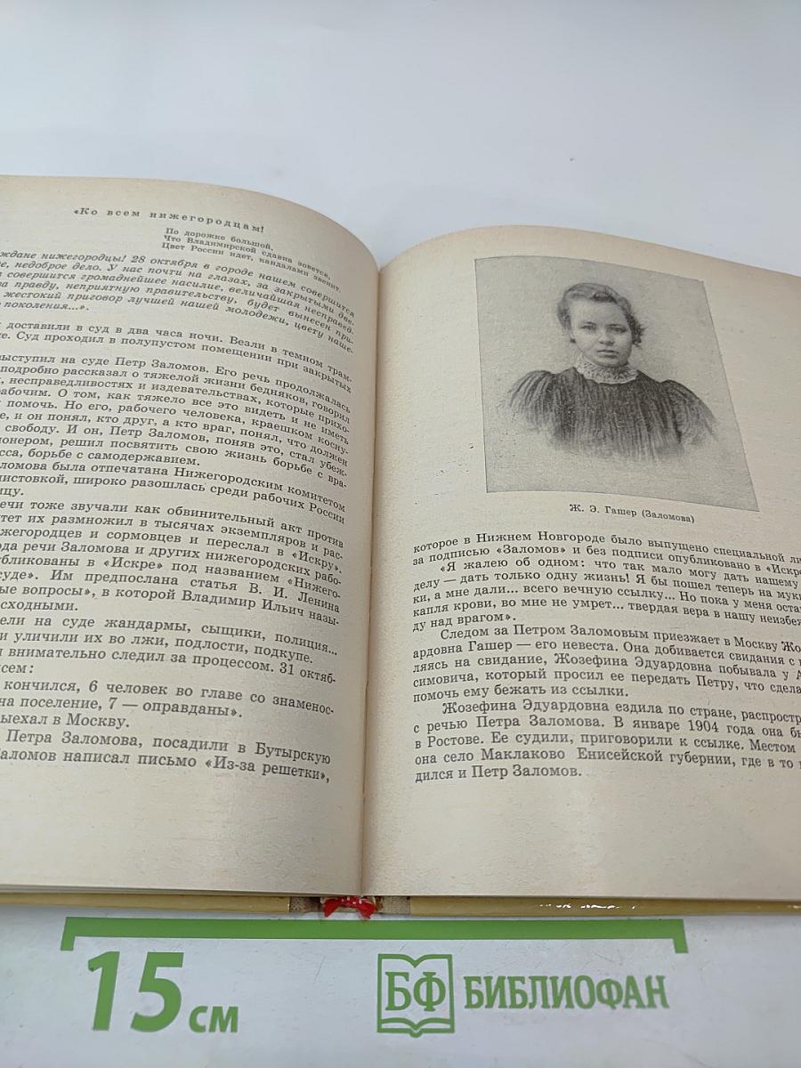 М. Горький в родном городе