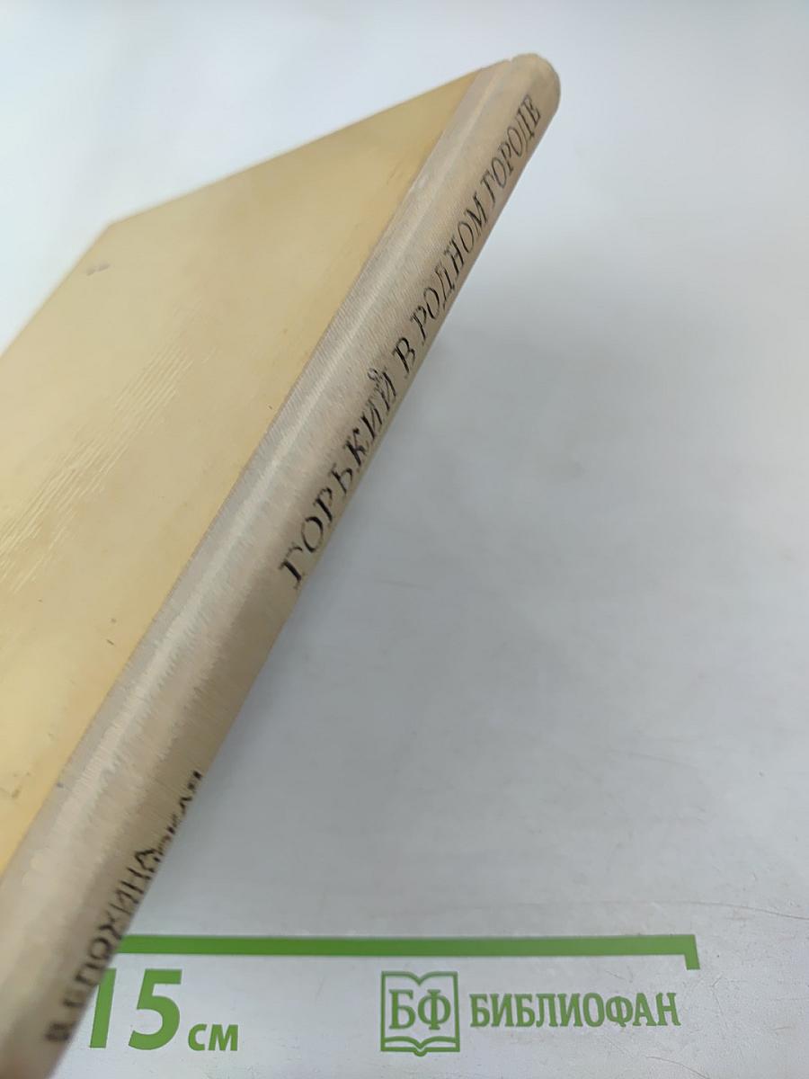 М. Горький в родном городе