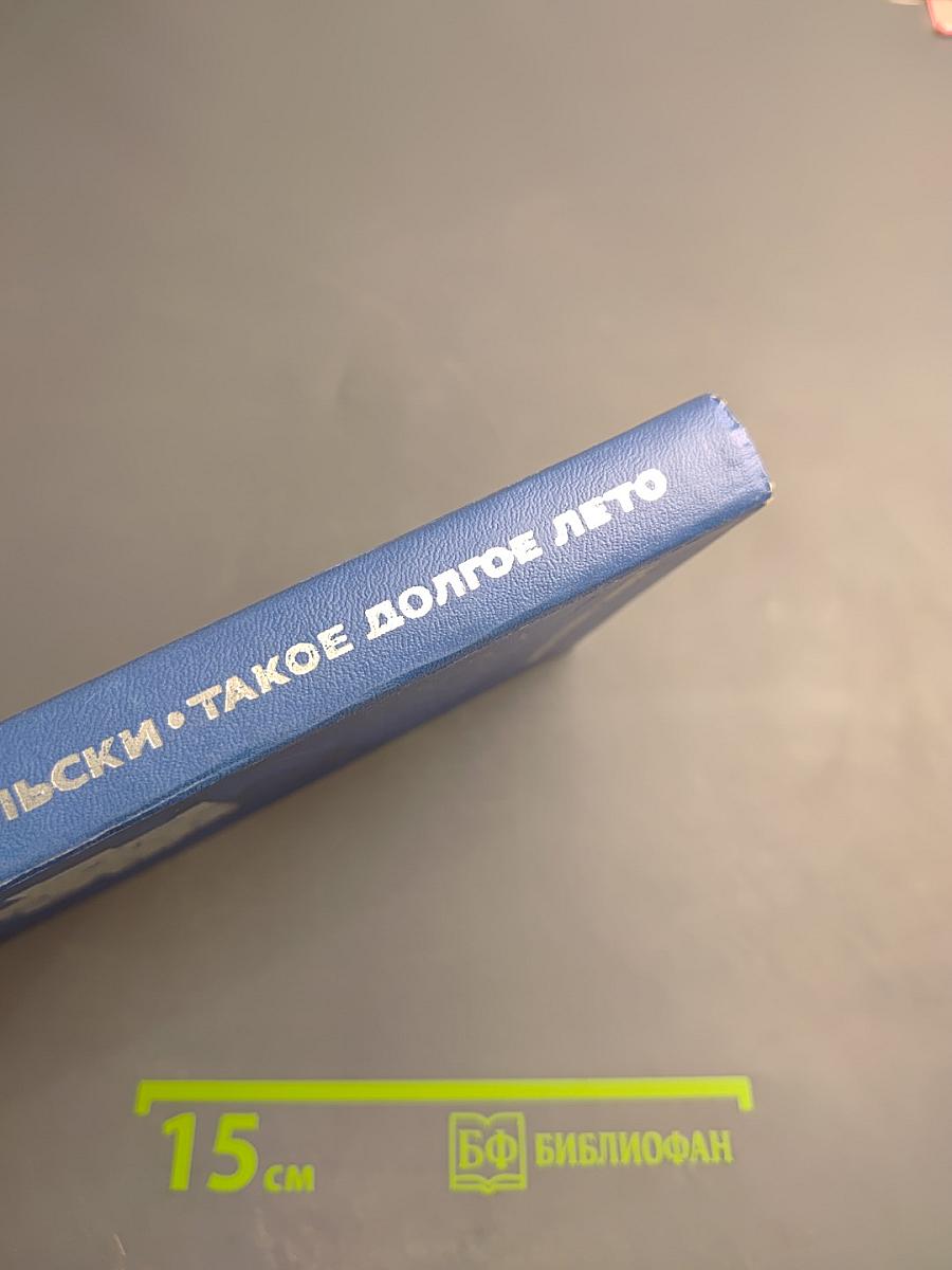 Такое долгое лето. Романы