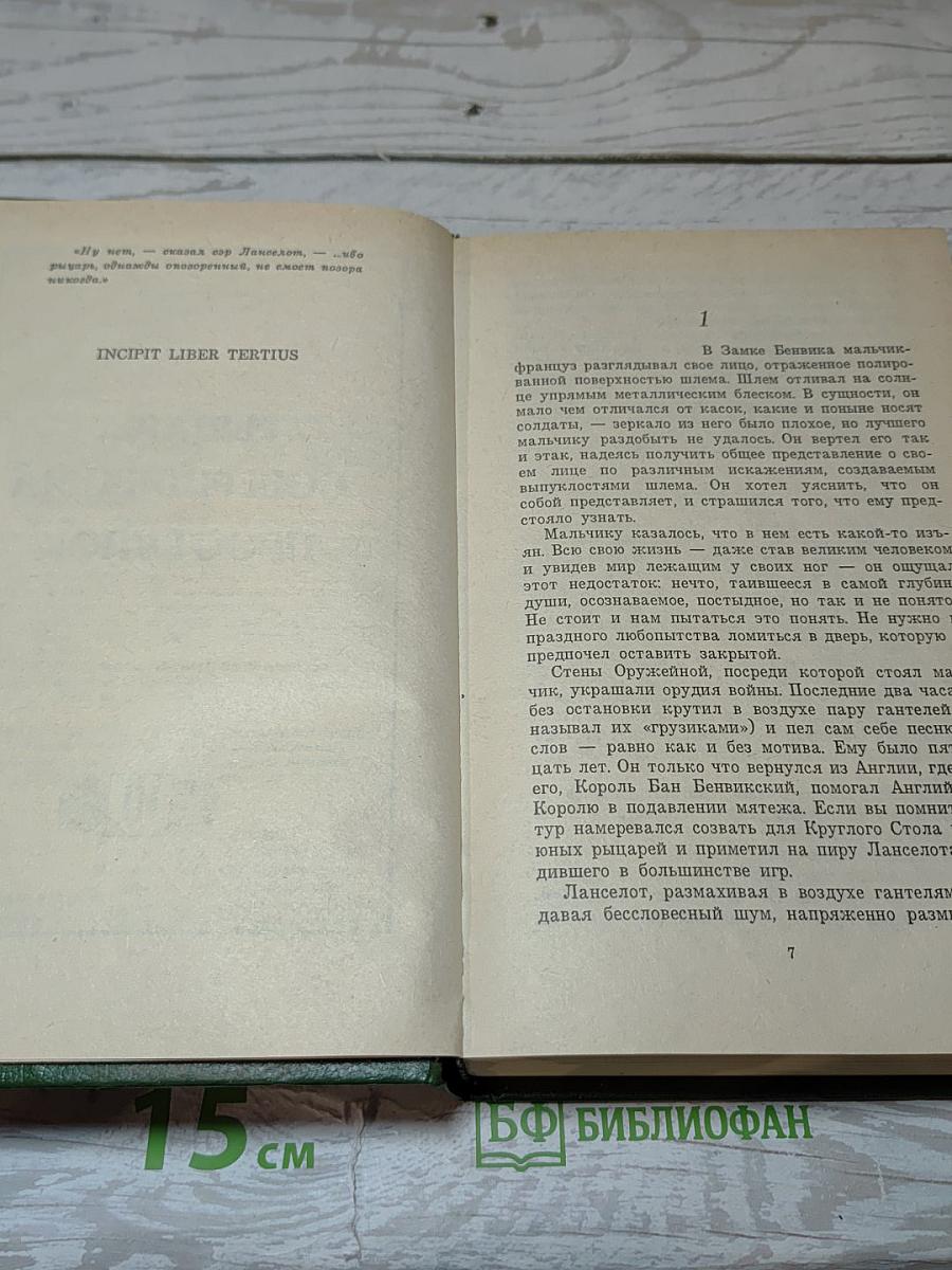 Король былого и грядущего. Части III и IV: Рыцарь, совершивший проступок. Свеча на ветру