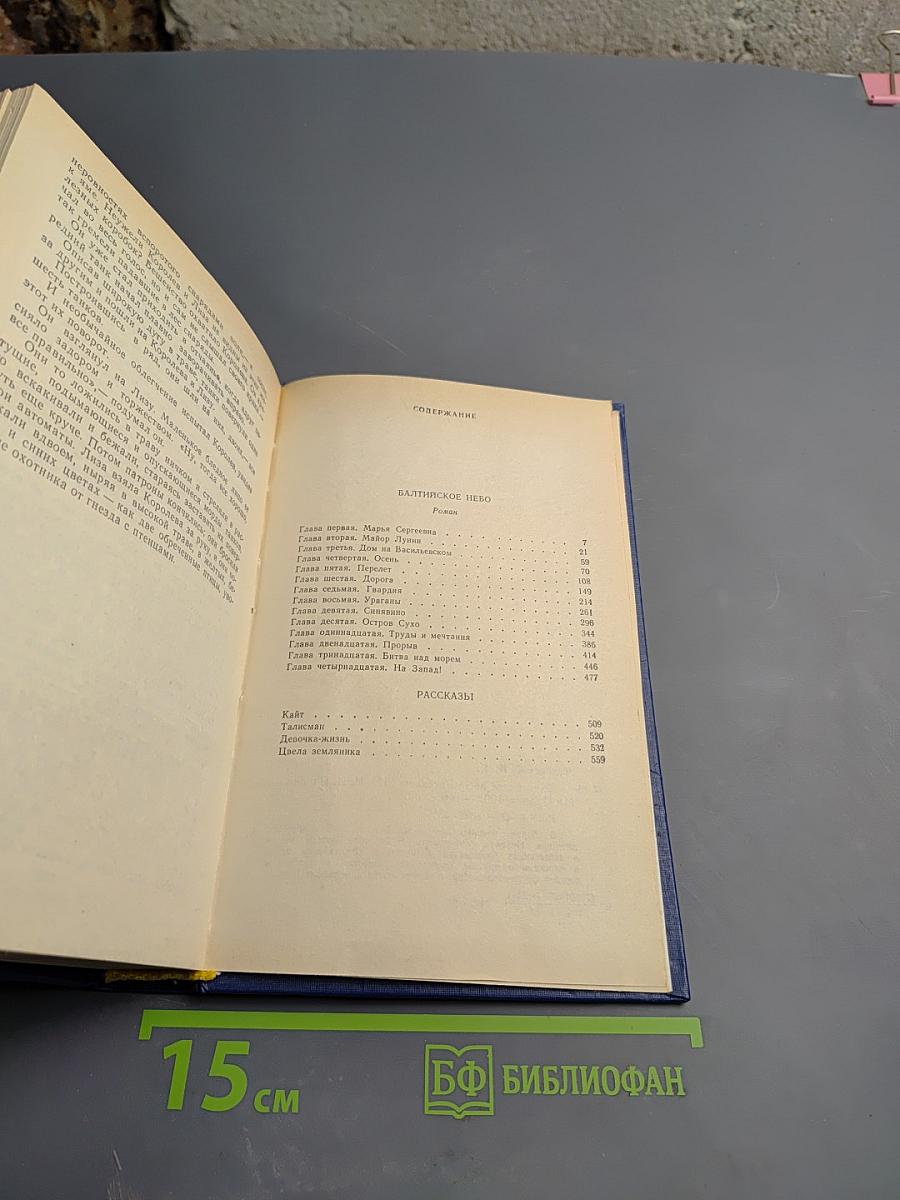Балтийское небо. Рассказы