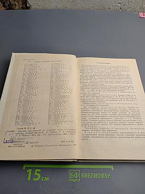 Пособие для занятий по русскому языку в старших классах средней школы