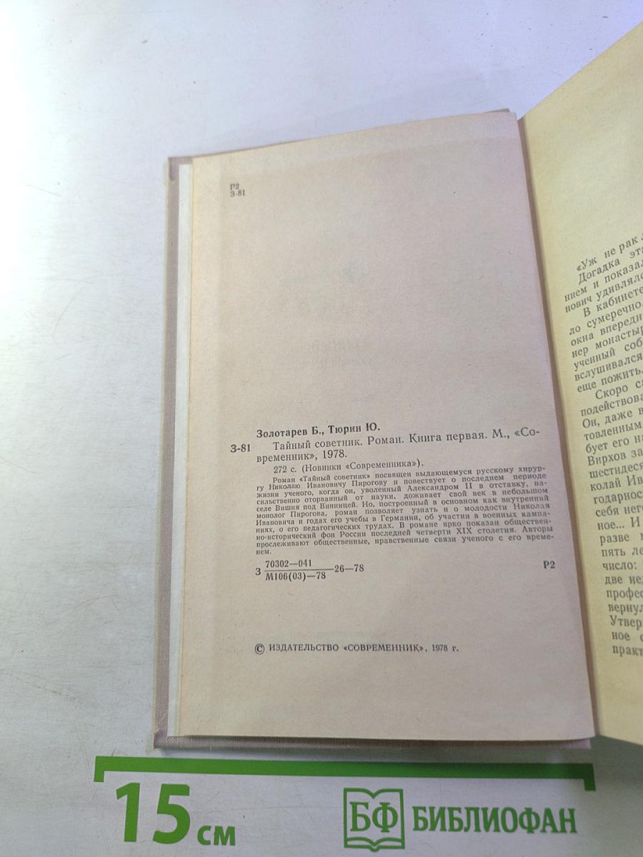 Тайный советник. Книга первая