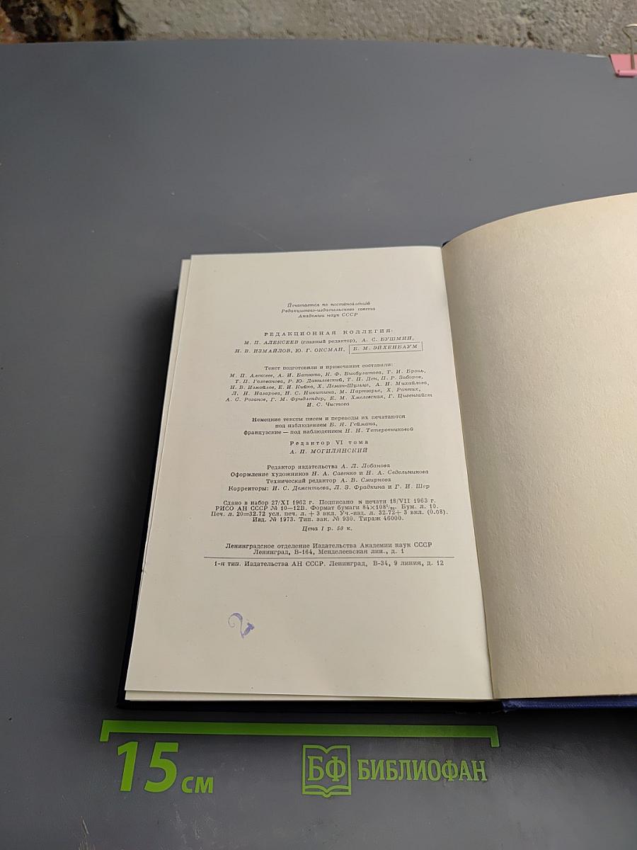 Полное собрание сочинений и писем. Письма. Том шестой. 1865-1867