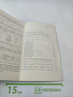 Административно-территориальное деление Ленинградской области