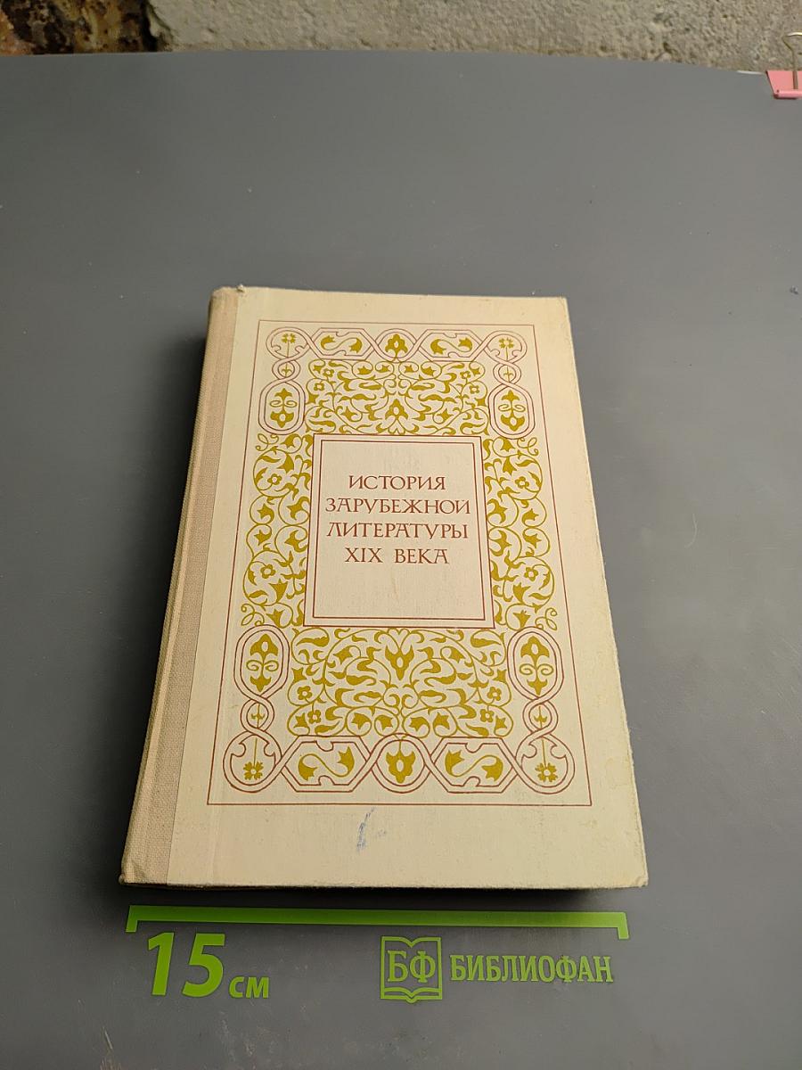 История зарубежной литературы XIX века