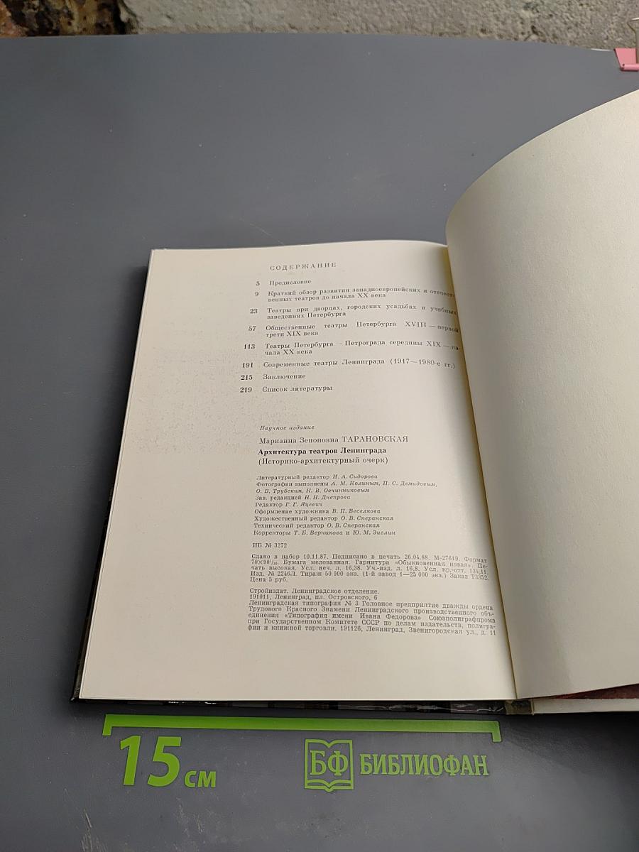 Архитектура театров Ленинграда